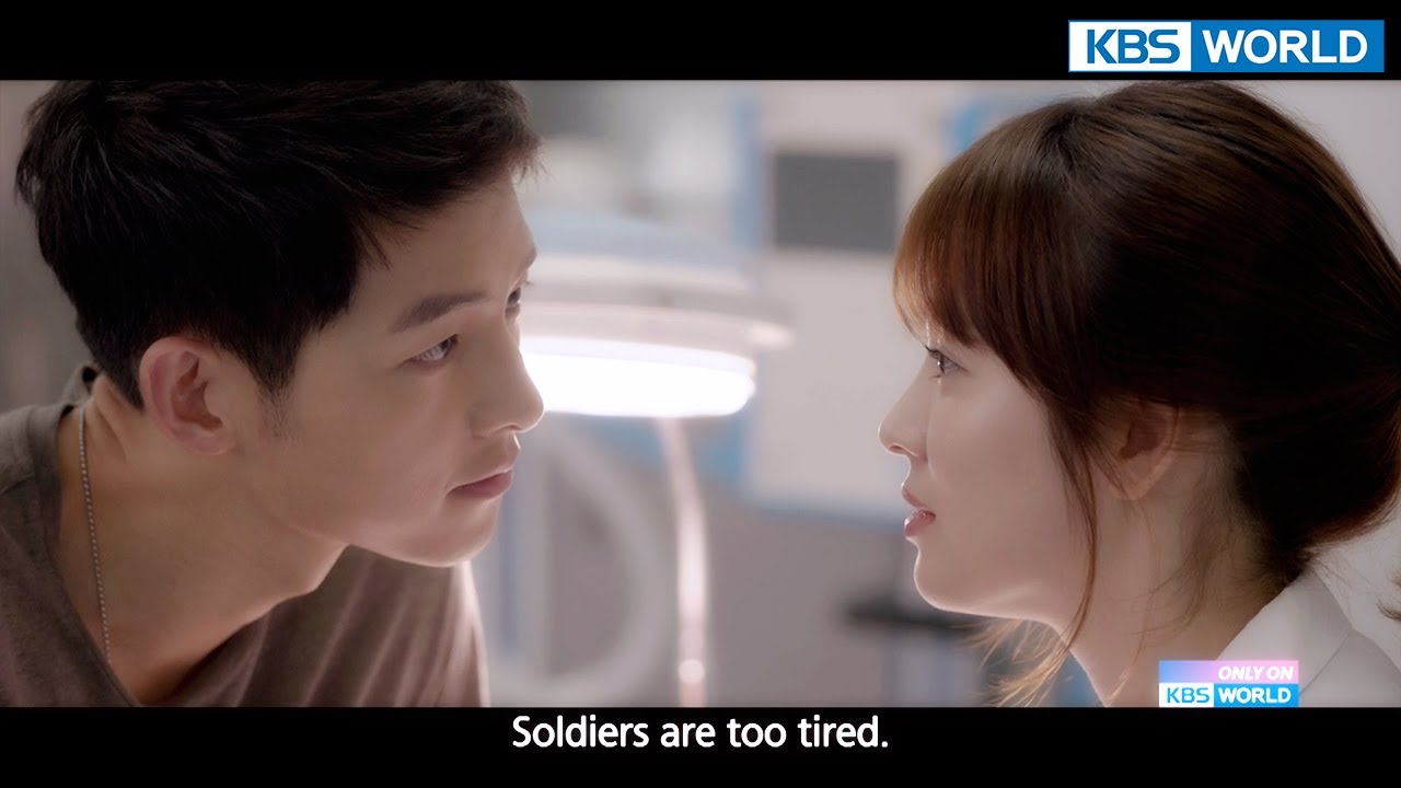 Descendants of the Sun official KBS WORLD TV image representing the shift toward pre-produced K-dramas
