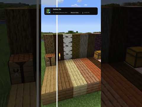 Faithful 32x: Best Vanilla 32x32 Minecraft Texture Pack #minecraft #texturepack #resourcespack #txt