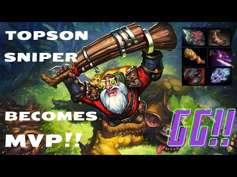 OG TOPSON SNIPER VS PSG LGD NOTHINGTOSAY MEDUSA - DOTA 2 PRO GAMEPLAY