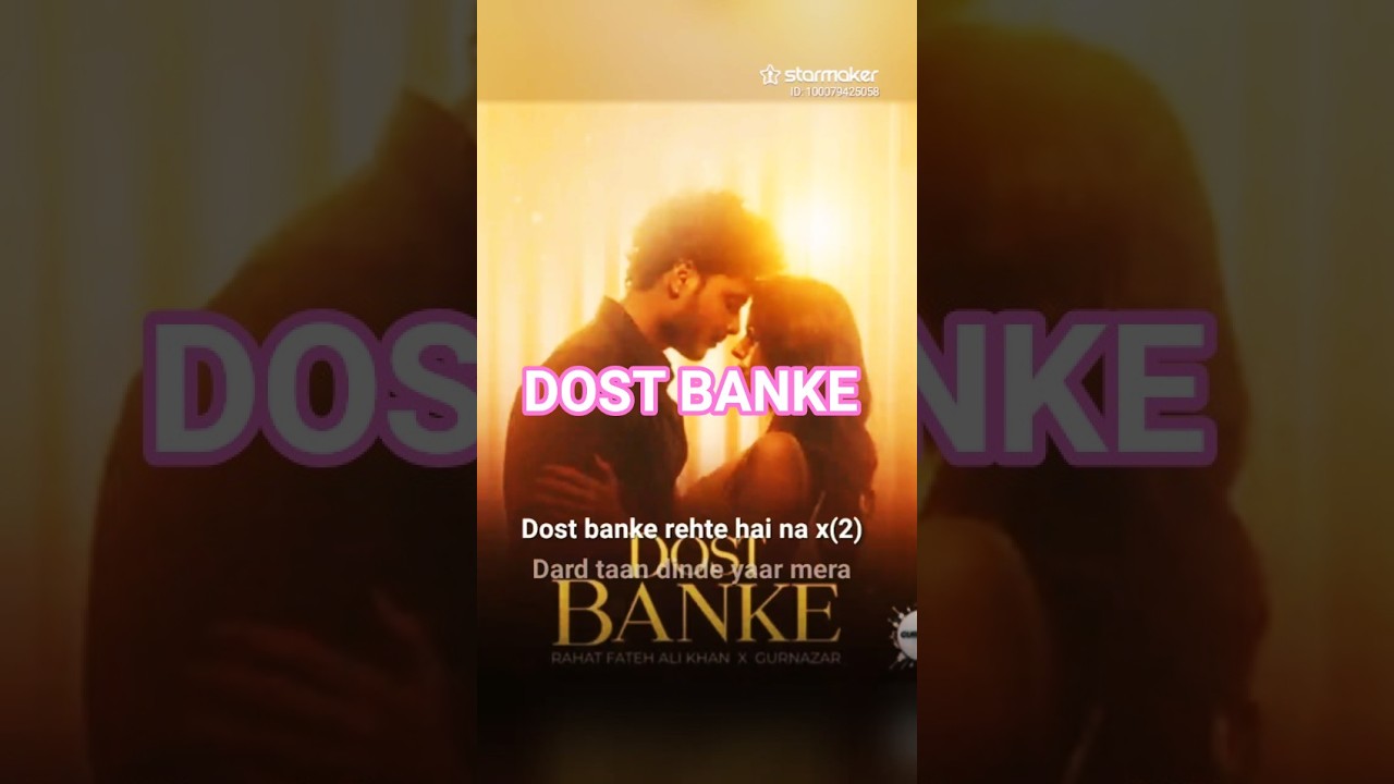 DOST BANKE REHTE HENA Official video | Gurnazar |Priyanka Chahar Choudhary Song | Cover by Bipin
