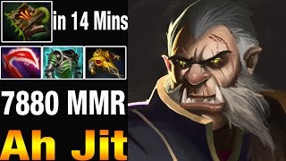 Necronomicon Rush - Ah Jit 7880 MMR Plays Lycan  -Dota 2