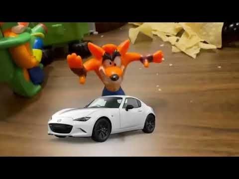Caddicarus' Crash Bandicoot merch video but out of context