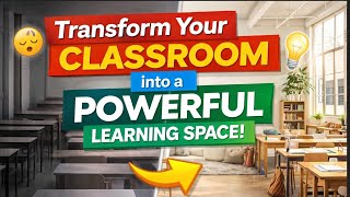 Transform Your Classroom Into a Powerful Learning Space | Classroom Environment for English Teachers
