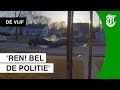 Schietpartij eindigt door keiharde crash - DE VIJF
