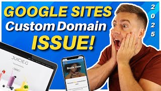 Google Sites Custom Domain Setting Not Displaying? Do This