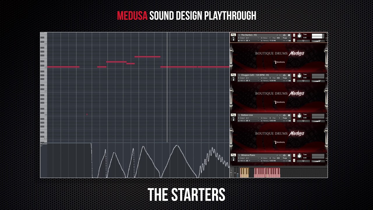Medusa Sound Design Playthrough