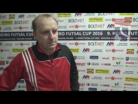 9. HFC 2016 - Wywiad z Mirosław Miozga (Irex Gaz) po meczu z Marmotą Lublin
