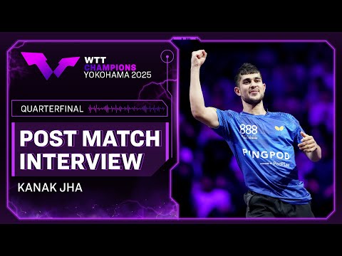 Kanak Jha Post-Match Interview | R16 | #WTTYokohama 2025
