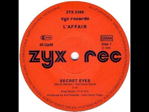 L'Affair ‎– Secret Eyes (12'' maxi single)
