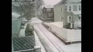 preview picture of video 'Nemo Blizzard, Winthrop MA, time lapse.'