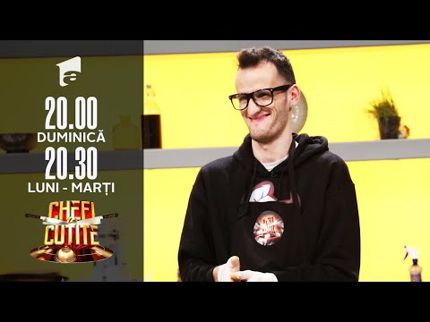 Hohote de râs! Andrei Ungureanu aka Omul cu Tourette, în fața chefilor | Chefi la cuțite