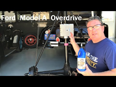 How to install a Mitchell Overdrive in a Ford Model A. (Drive highway speeds!)