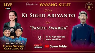 Download lagu 🔴Wayang Kulit Ki Sigid Ariyanto BT Elisha Orcarus, Cak Yudho & Mondol Lakon Pandu Swarga | Madiun mp3