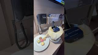 Deluxe Balcony Cabin #MSCWorldEuropa #CruiseCabin #BalconyCabin #cruiselife#msc#cruise#travel#atsea