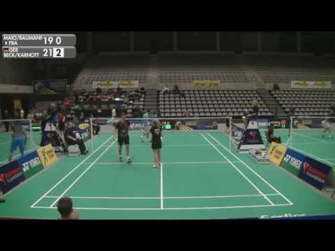 Maio / Baumann vs Beck / Karnott (XD, Qualifying) - 2015 Belgian International