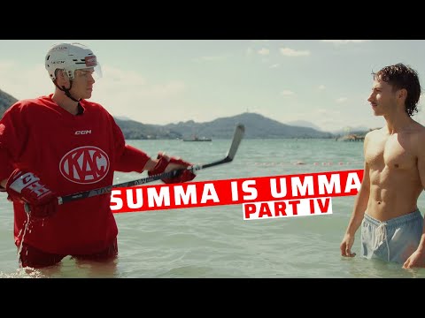 Hockey-Spieler im Strandbad Klagenfurt?! // SUMMA IS UMMA / EC-KAC-25/26