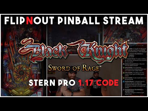 🔴LIVE - Stern Pinball's Black Knight Sword of Rage Pro!!!