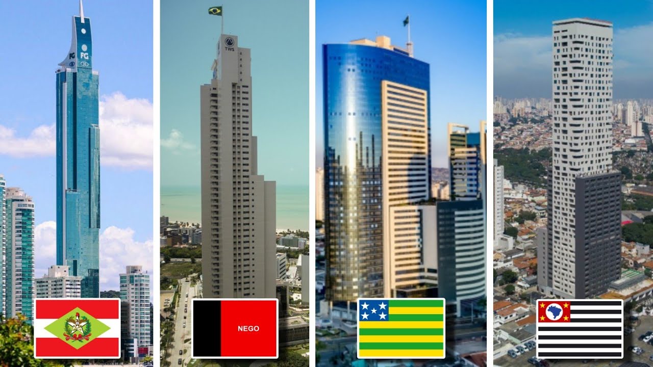 Os Edifícios Mais Altos De Cada Estado Brasileiro (2023)