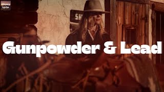 Miranda Lambert - Gunpowder &amp; Lead (Lyrics)