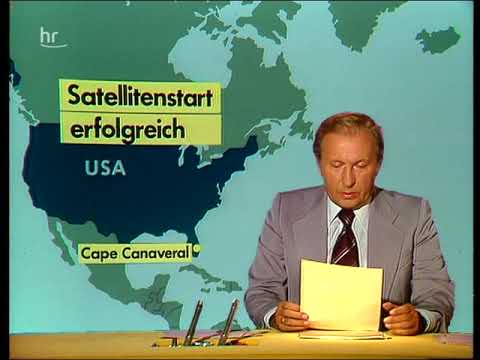 ARD Tagesschau vom 22.10.1977 - Satellitenstart erfolgreich