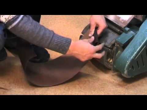 машина паркетошлифовальная СО 206 (заправка наждачки)