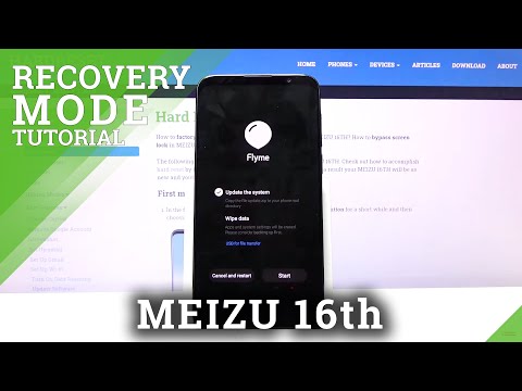 How to Boot Into Recovery Menu in MEIZU 16TH - Recovery Mode Tutorial