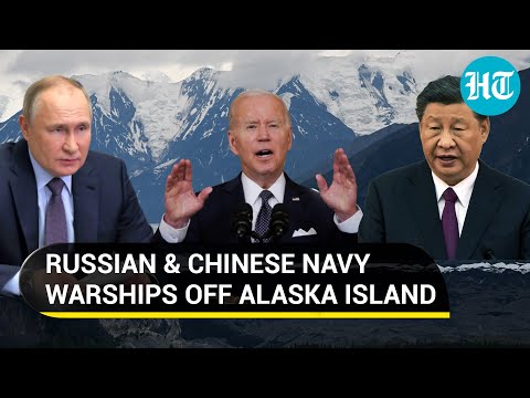 Mission Alaska? 4 Russian warships \u0026 3 Chinese naval vessels sail near U.S in a single formation