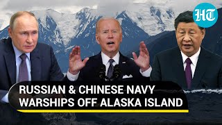 Mission Alaska? 4 Russian warships & 3 Chinese naval vessels sail near U.S in a single formation