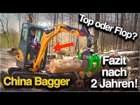 China Bagger Erfahrungsbericht nach 2 Jahren! Und ein Neuer Bagger!