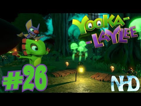 Let's Play Yooka-Laylee (pt26) Moodymaze Marsh - Swamp Exploration