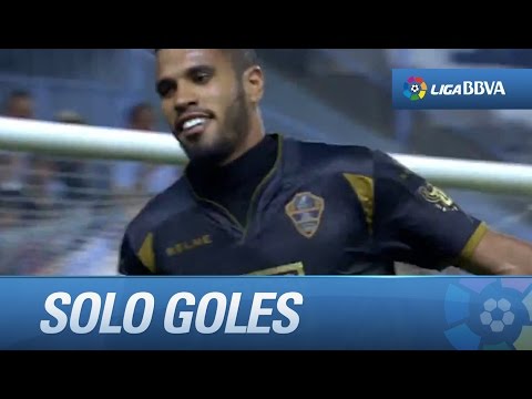 Todos los goles de Málaga CF (1-2) Elche CF
