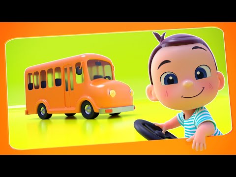 🚌 Otobüsün Tekerleri Dönüyor - Eğlenceli Çocuk Şarkıları | Ozi ve Suzi ile Öğren ve Eğlen