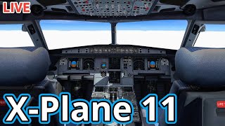 X-Plane 11実況 ジェット旅客機をいろいろ飛ばす【フライトシミュレーター】