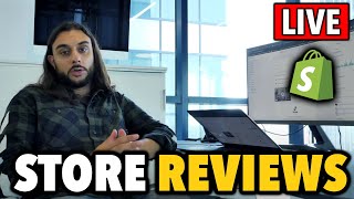 Live Review of Your Shopify Dropshipping Stores with The Ecom King