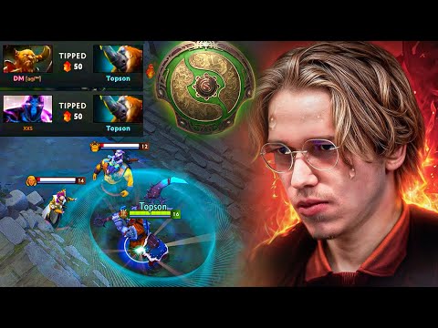 TI13 MODE : Topson's Magnus MIDLANE Unleashed | EPIC GAME