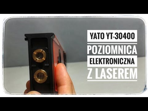 Алюминиевый электронный уровень 610 мм с лазерным лучом YATO (YT-30400) Алюминиевый электронный уровень 610 мм с лазерным лучом YATO (YT-30400)
