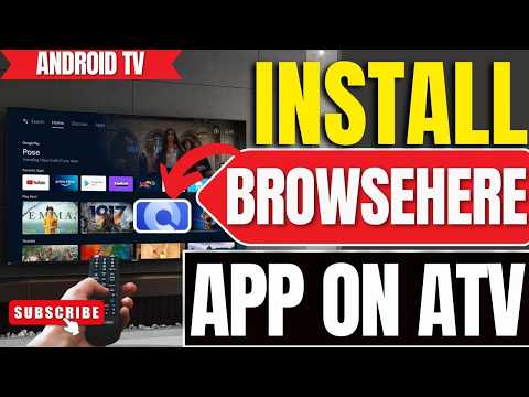 Android TV : How To Install BrowseHere Browser | Get BrowseHere App on Android TV