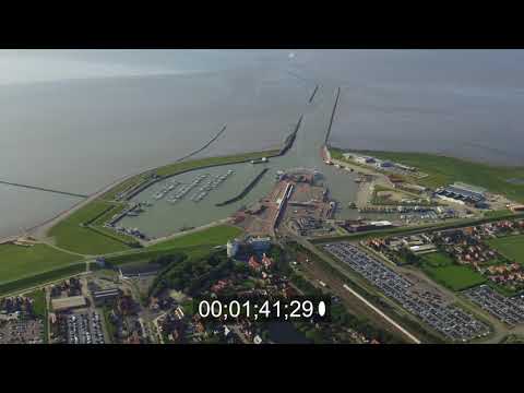 Küste der Nordsee im Ortsteil Norddeich in Norden im Bundesland Niedersachsen, Deutschland