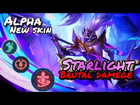 16 kills + MANIAC !!! Alpha with brutal OP damage | Best build | ml