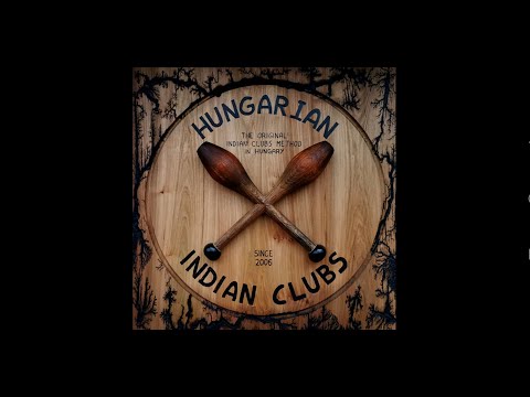 Indian Clubs Hungary - 450 gramm súlyú indian club tesztelése Kaczmarski Tamas segítségével.