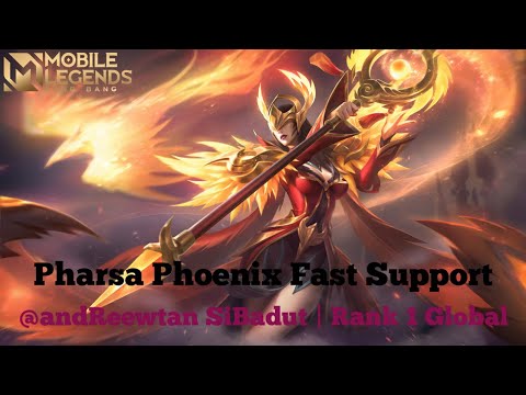 Fast game and Fast Support Global Pharsa | Rank 1 Global Pharsa by @andReewtan SiBadut | MLBB 2021