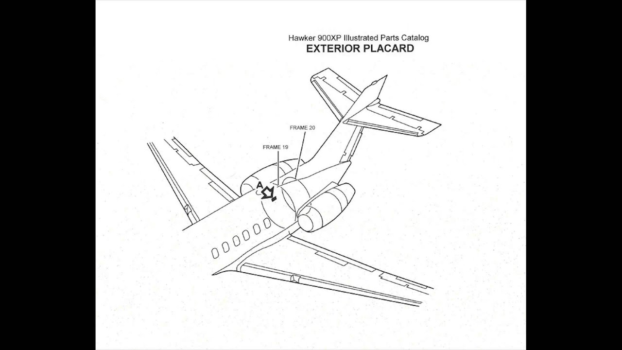Hawker 125-Series-Constructor's Identification Plates