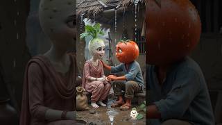 रक्षाबंधन पे मुली बहन ने बांधा बोर के रस्सी से राखी क्या देगा गिफ्ट टमाटर भाई" 🎋🍅#shorts