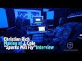 Christian Rich making "Sparks Will Fly" for J Cole [interview at Truth Studios]