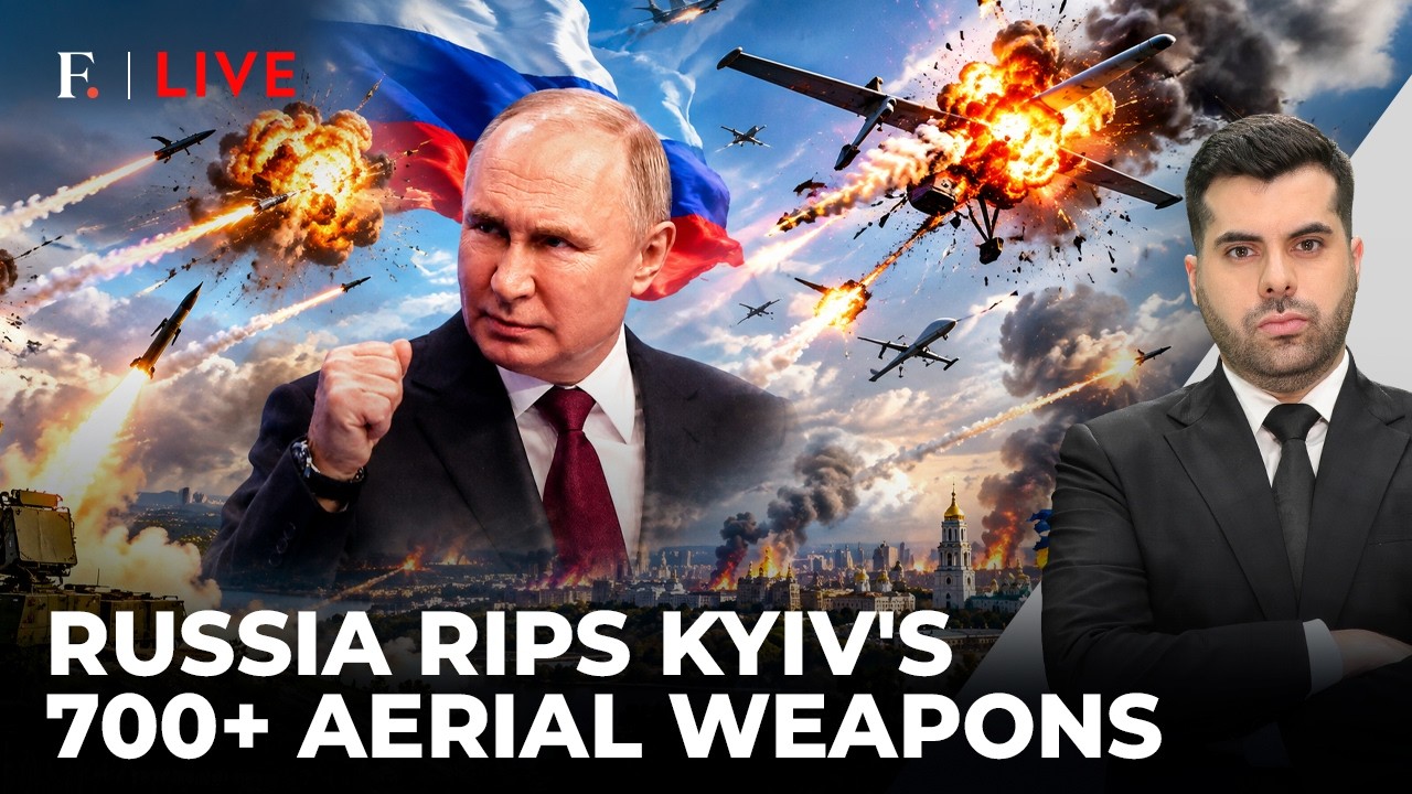 Russia Wrecks 700+ Ukrainian Aerial Weapons In Mid-Air Clash; 'Wiped Entire...' | Firstpost Live