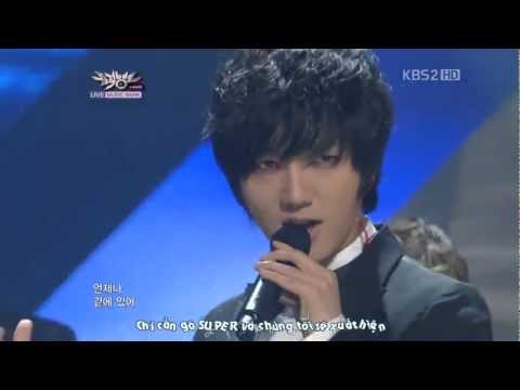 [TGD Production's Vietsub] 110805 KBS Music Bank - Super Man - Super Junior Comeback Stage
