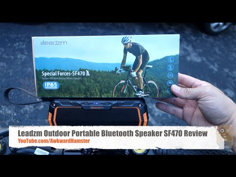 Leadzm Outdoor Portable Bluetooth Speaker SF470 Review