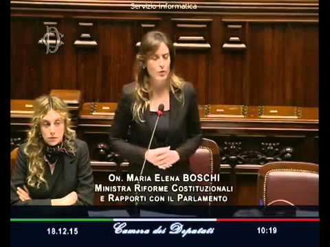 Maria Elena Boschi Umilia Di Battista e il #M5S
