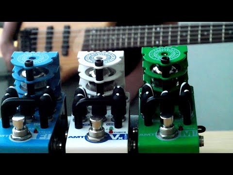 Gear Review: AMT Brick Clean preamps for BASS!? Does it work? (F Clean, Vx Clean, M Lead)