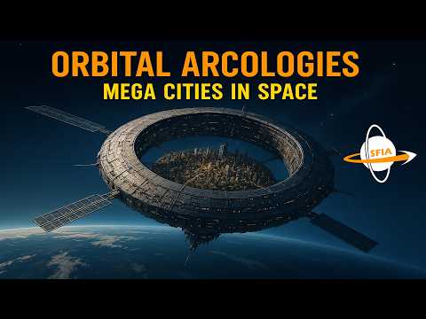 Orbital Arcologies: Mega-Cities in Space